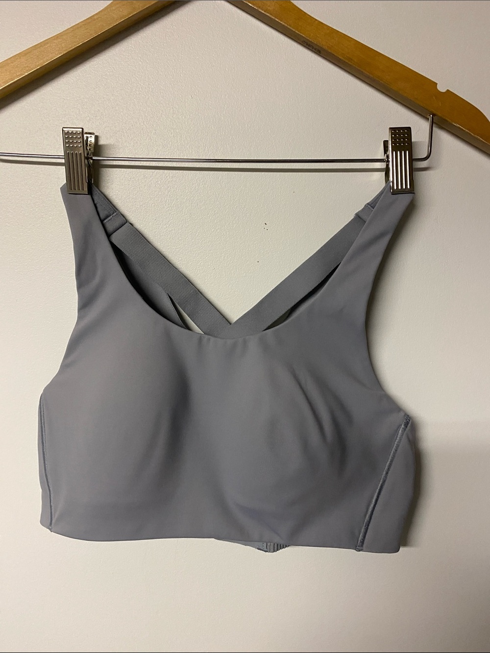 lululemon athletica Energy Gray Crossback Sports Bra